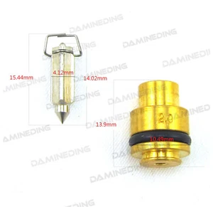 Carb Needle Assembly GPZ550 GT550 Carburetor Float Valve For 18-4625 - Picture 1 of 2