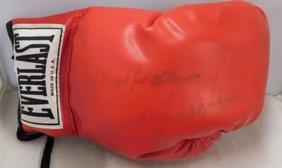 Ingemar Johansson & Floyd Patterson Signed Boxing Glove JSA Authenticated Faded - Image 1 of 4