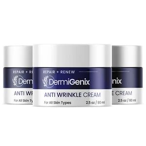 Dermigenix crema antirughe crema idratante avanzata per la pelle per riparare e rinnovare 2,5 oz - Foto 1 di 12