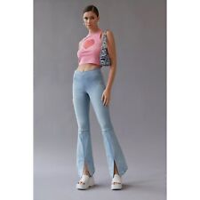 BDG Urban Outfitters NEW Flare Jeans Split Slit Hem size 28