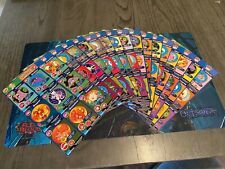 1999 Burger King Pokemon Cards Uncut Sheet Near Complete Set (Missing 3,8,12)