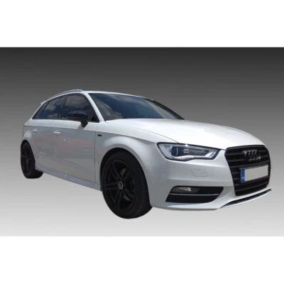 Minigonne laterali AUDI A3 8V Sportback sotto porta S3 Sline ABS Nero Lucido - Immagine 1 di 3