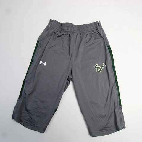 South Florida Bulls Under Armour Practice Shorts Men's Gray Used Cover