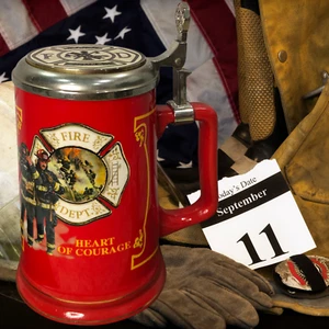 Taza Stein Courage Under Fire Tankard Collection Nº A0287 Autenticado - Imagen 1 de 9