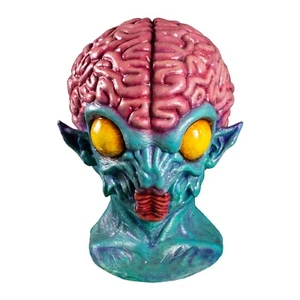 Monitor Mask Alien Monster Scary Fancy Dress Halloween Adult Costume Accessory - Picture 1 of 1