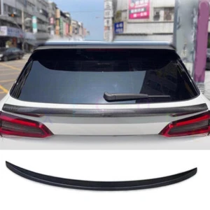 For BMW X5 SUV G05 2019-2023 Carbon Fiber Rear Tail Door Spoiler Wing Lip 1PCS - Foto 1 di 5