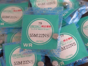 Price for 10u!!!!! Genuine Seiko Crown reference 5M22NS for Panda 6138-8020 NOS! - Picture 1 of 4