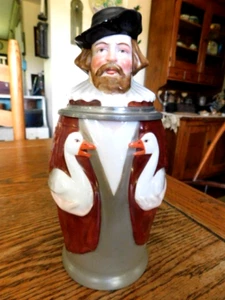 Personaje de Núremberg Stein-EL GANSO c. 1880 Alemania-Excelente Estado - Imagen 1 de 9