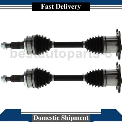 TrakMotive CV Axle Joint Shaft Front Left Right 2X For Chevrolet Avalanche 1500 - Image 1 of 4