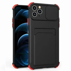 Case For iphone 13 Pro Max,13 Pro,14,13,11,12,SE3,8,7 Shockproof Bumper Silicone - Afbeelding 1 van 4