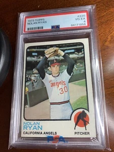 1973 Topps #220 Nolan Ryan PSA 4 VG-EX a - Bild 1 von 2