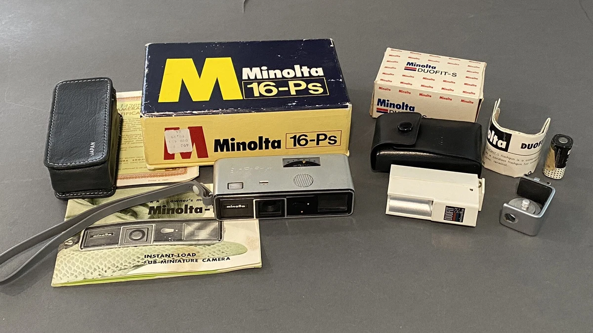Minolta 16 Film In Vintage Subminiature Cameras for sale | eBay