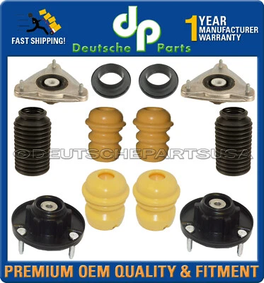 Porsche 911 996 soportes de puntal superior delanteros + traseros + bujes de tope L+R SET 12 Foto 1 de 4