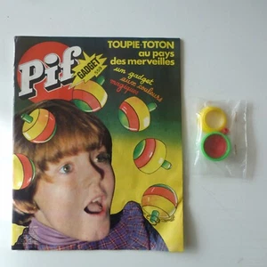 W 6   BD PIF GADGET AVEC GADGET N 559 UN GADGET AUX COULEURS MAGIQUES TOUPIE v - Picture 1 of 6