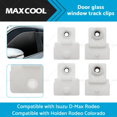 2 Pair Door Window Glass Track Clip for Isuzu D-Max Holden Colorado Rodeo 02-19 - image 1 of 4