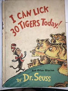I Can Lick 30 Tigers Today! 1969 Dr. Seuss First Edition - Picture 1 of 6