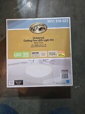Hampton Bay Universal Ceiling Fan LED Light Kit 11 in Warm and Bright White NEW!