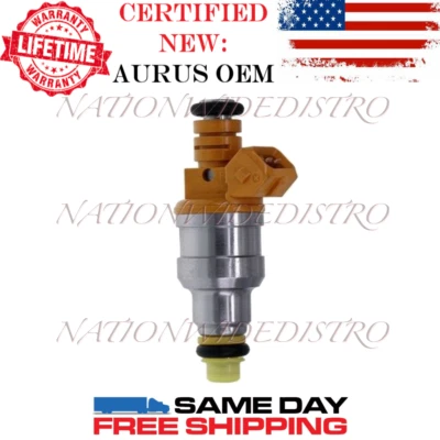 1x OEM NEW AURUS Fuel Injector for 1988 1989 1990 1991 1992 Ford F-350 5.8L V8 - Image 1 of 4