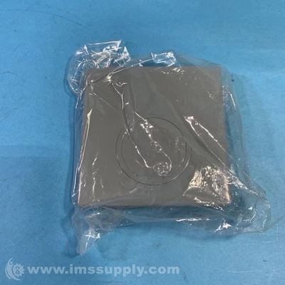 Cooper B-Line 44E Wireway End, 4"x4", Painted, with Knockouts FNFP - Image 1 of 4