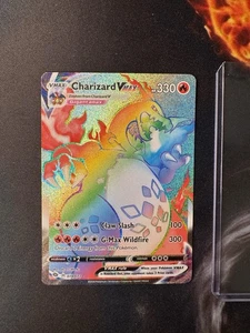 Pokémon TCG: Charizard VMAX Rainbow Secret Rare 074/073 Champion's Path 💎NM💎 - Picture 1 of 6