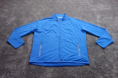 Peter Millar Jacket Mens XL Blue Crown Sport Full Zip Performance Golf - Image 1 of 4