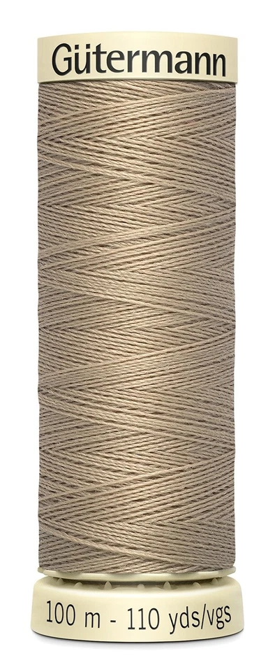 Gutermann 100P-507 Sew-All Thread 110yd-Khaki - Image 1 of 1