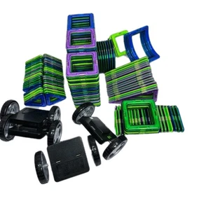 Lote de 179 Piezas Magformers Construcción Magnética Formas Surtidas Ingeniería STEM - Imagen 1 de 8