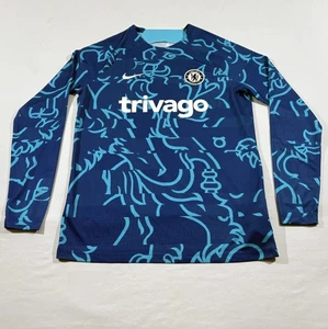 Chelsea 2022-23 Nike Pre-Match Training Fußball Langarm Trikot Shirt Gr. M - Bild 1 von 11