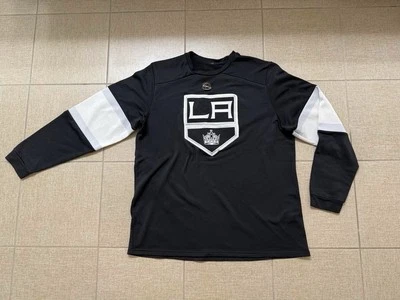 Adidas LA Kings NHL Pullover Jersey Sudadera Negro Gris Talla L 2017 Licencia Foto 1 de 4