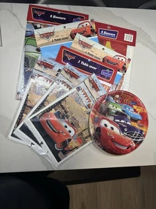 Suministros y decoraciones para fiestas de coches Disney Pixar VER DESCRIPCIÓN para la lista de artículos - Imagen 1 de 6