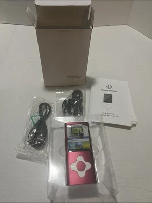 Reproductor de música/vídeo MP3 8 GB Eclipse radio FM cámara y videocámara recargable nuevo Foto 1 de 4