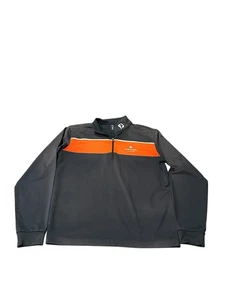 Footjoy Men’s Golf Jumper Size M Grey 1/4 Zip Pullover Casual Logo FJ Jacket - Bild 1 von 6