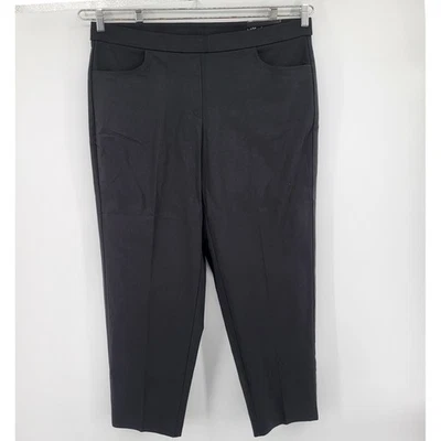 Pantalón Alfred Dunner Allure Abdomen Adelgazante Negro Para Mujer Talla 18W Elástico Nuevo Foto 1 de 4