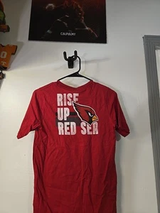 NIKE New NFl Arizona CARDINALS BOYS TShirt SIZE m MEDIUM 10/12 - Picture 1 of 6