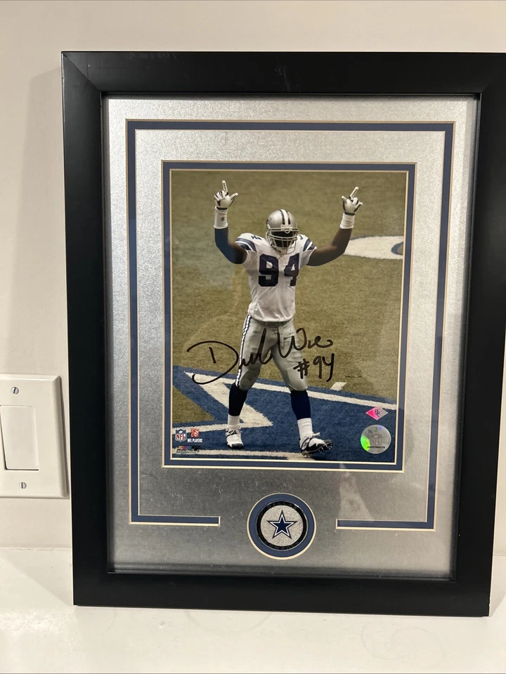 Autógrafo firmado por Demarcus Ware Cowboys foto Dallas Cowboys certificado de autenticidad Foto 1 de 2