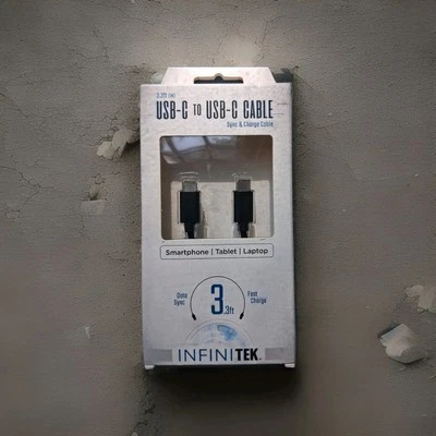 USb c to USB c cable Sync & Charge Cable3.3ft - Image 1 of 2