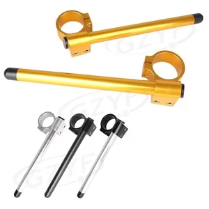 51mm Fork Clip-ons Handle Grip Handlebar Fork Tube Universal 3 Color Handle Bars - Picture 1 of 4