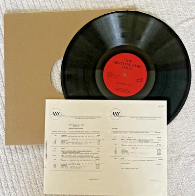 The Grateful Dead Hour Radio Show # 48 MJI Broadcasting 7/31/89 with cue sheets Foto 1 de 4