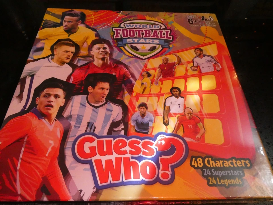 guess who football stars board game, new and sealed - Image 1 of 1