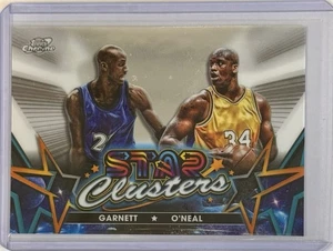 2023-24 Topps Cosmic Chrome Star Clusters Shaquille O'Neal, Kevin Garnett #SC-12 - Foto 1 di 2