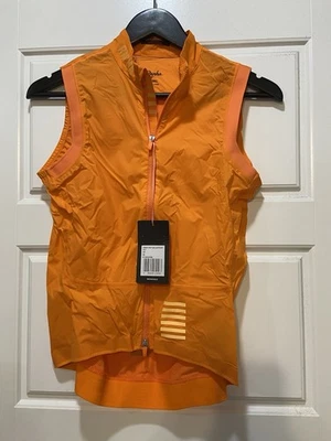 Rapha Women’s Pro Team Lightweight Vest, Orange, Size S, New With Tags - Image 1 of 4