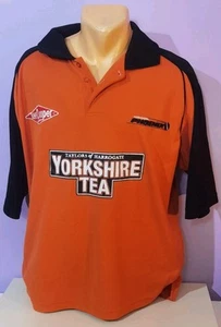YORKSHIRE COUNTY CRICKET CLUB vintage shirt jersey Large Yorkshire pheonix - Picture 1 of 10