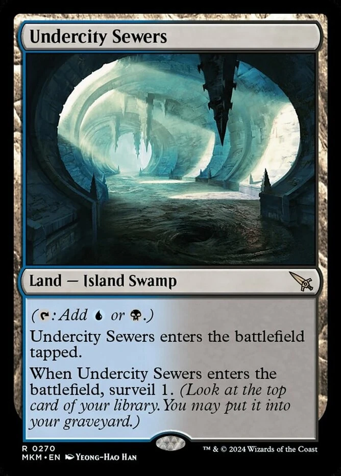 Near Mint x 1 Undercity Sewers - Foil Murders at Karlov Manor - Image 1 of 1
