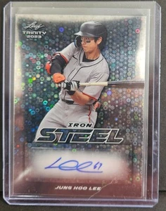 🔥 2023 Leaf Trinity Steel Jung-Hoo Lee 4/6 - Picture 1 of 2