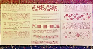Stampin Up - Stampin' Around Standard & Jumbo Stempelräder - Sortiment - Griff - Auswahl - Bild 1 von 25