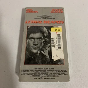 1987 Lethal Weapon (VHS, 1991) Tape Factory Sealed New - Picture 1 of 7