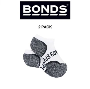 Bonds Kids Ultimate Comfort Low Cut Breathable Mesh Weave Socks 2 Pack RY8L2N - Picture 1 of 2