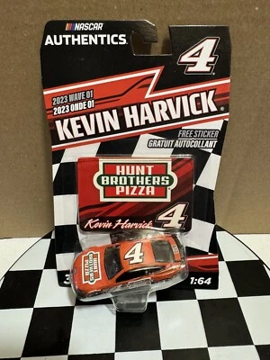 Kevin Harvick #4 Red Hunt Brothers Pizze Nascar Authentics 1/64 2023 Wave 1 Foto 1 de 2