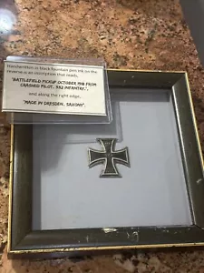 WW1 Imperial German Iron Cross 1st Class 1914 Vaulted Made In Dresden Germany - Picture 1 of 6