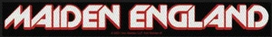 IRON MAIDEN SUPERSTRIP PATCH AUFNÄHER # 69 MAIDEN ENGLAND 20x5cm FLICKEN ABZEICH - Picture 1 of 1